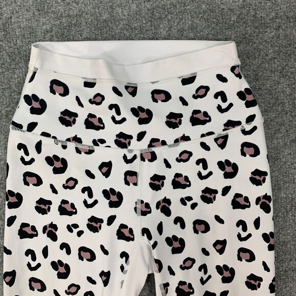 Allfenix High Rise Legging Womens XS Extra Large Snow Leopard Stretch Pull On - Picture 3 of 11
